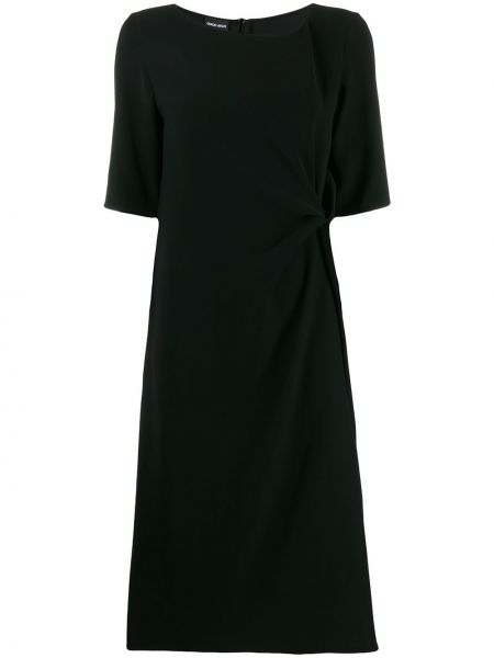 Сукня з драпіруванням Giorgio Armani, чорне