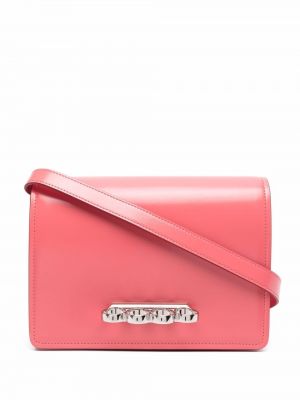 Crossbody väska Alexander Mcqueen rosa