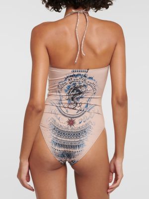 Costum de baie cu imagine Jean Paul Gaultier