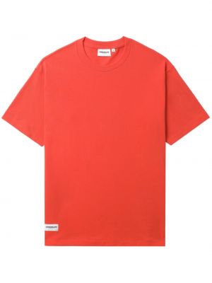 T-shirt aus baumwoll Chocoolate rot