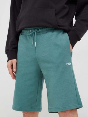 Меланжирани панталон Fila зелено