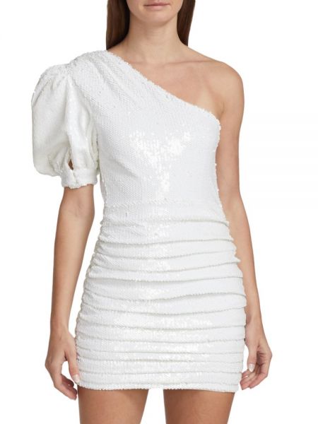 Белое платье мини Ronny Kobo