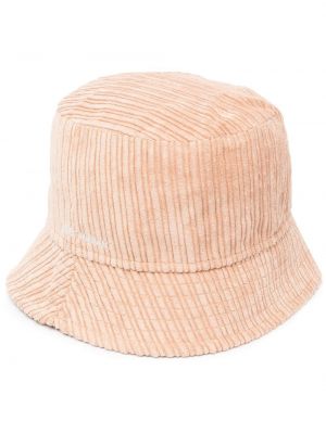 Manšestrový klobouk Isabel Marant hnědý
