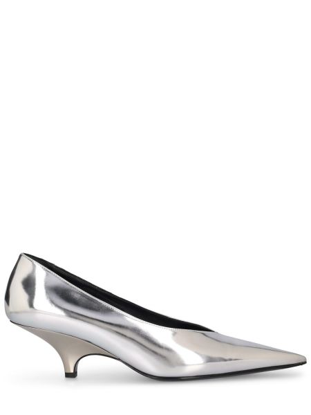 Pumps med kilklack Toteme silver