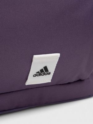 Batoh s aplikacemi Adidas Performance fialový