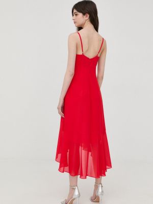 Sukienka midi Morgan czerwona