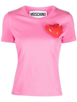 T-shirt Moschino rosa