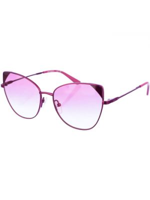 Różowe okulary przeciwsłoneczne Karl Lagerfeld