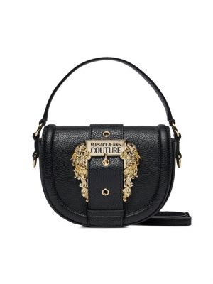 Чорна сумка з ручками Versace Jeans Couture