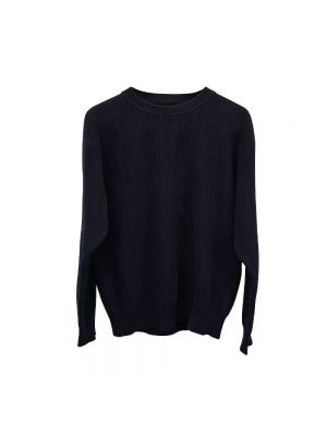 Sweter bawełniany Jil Sander Pre-owned niebieski