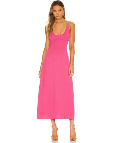 Růžové šaty Olivia Rubin