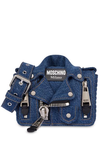 Denimjakke Moschino blå