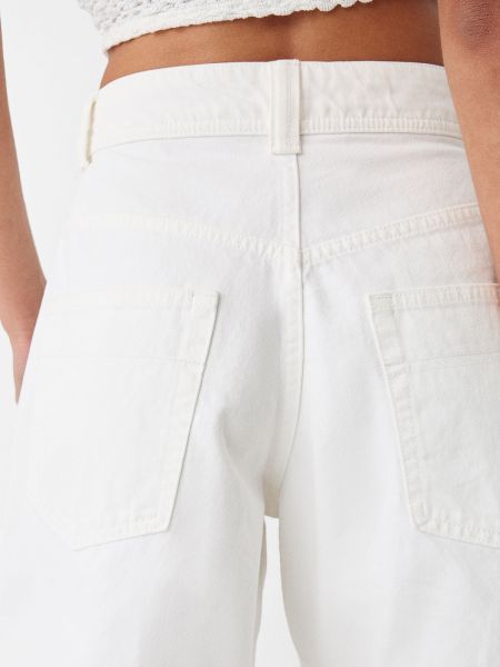 Pantaloni Bershka bianco