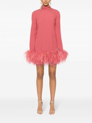 Mini šaty Taller Marmo růžové
