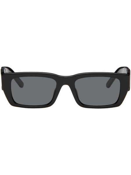 Черные солнцезащитные очки на ладони Palm Angels, Black/Dark gray