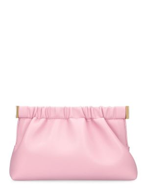 Кожени чанта тип „портмоне“ от изкуствена кожа Nanushka розово