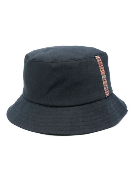 Pruhovaný klobouk Paul Smith modrý