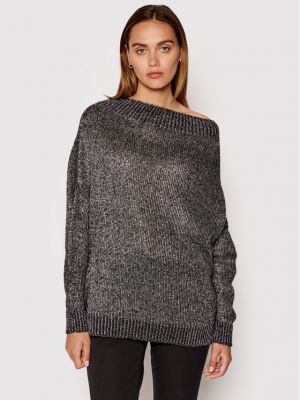 Oversize пуловер Max&co черно