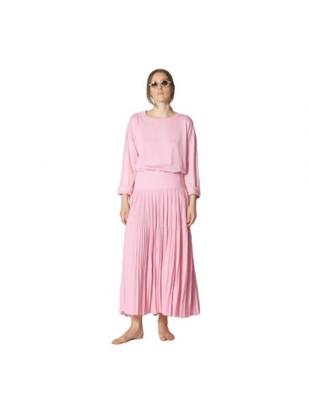 Sukienka długa Sminfinity różowa