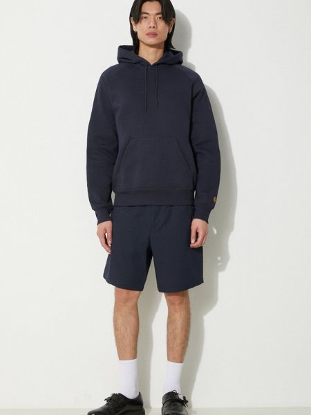 Szorty relaxed fit Norse Projects niebieskie