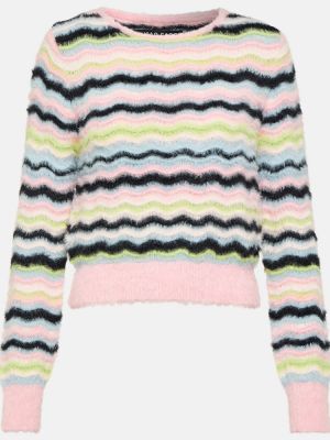 Prugasti džemper Susan Fang ružičasta