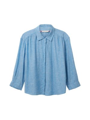 Блуза Tom Tailor синьо