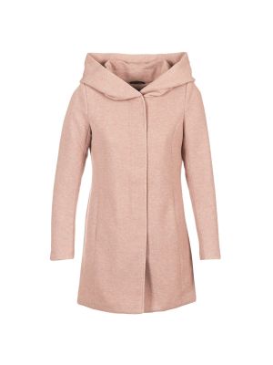 Růžový kabát Only