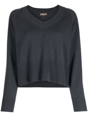 Кашмирен пуловер N.peal сиво