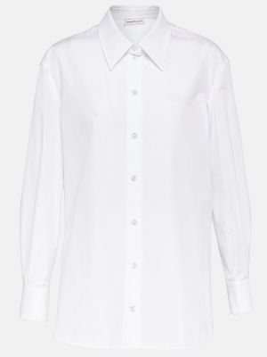 Pamučna košulja Alexander Mcqueen bijela