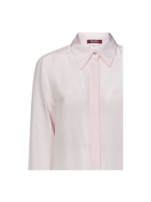 Camisa a rayas Max Mara rosa