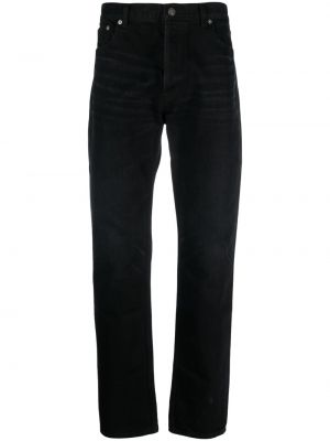 Straight fit džíny Saint Laurent černé
