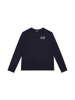T-shirt manches longues en coton Ea7