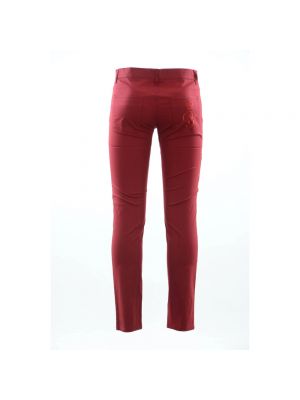 Pantalones chinos skinny Dolce & Gabbana rojo