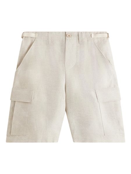 Pantalones cortos de algodón con bolsillos Drôle De Monsieur beige