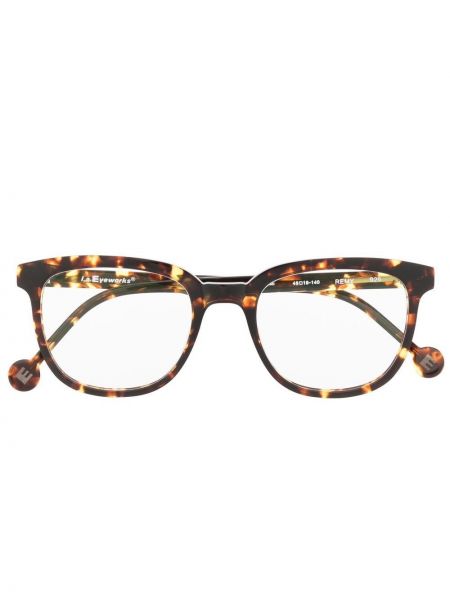 Okulary korekcyjne L.a. Eyeworks brązowe