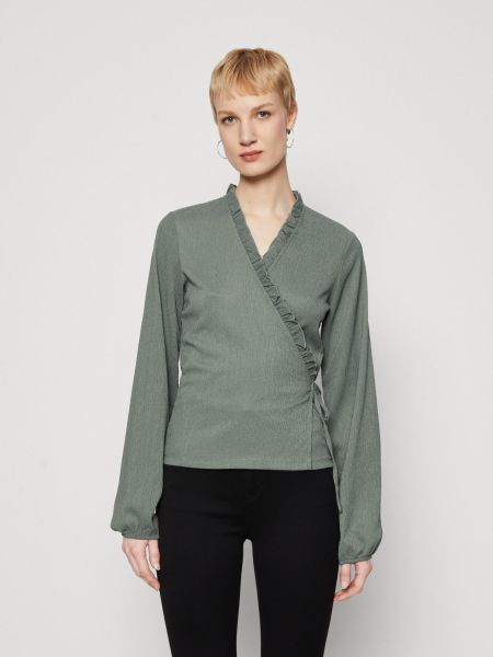 Блузка Vero Moda зеленая