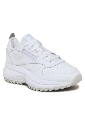 Usnjene nizki čevlji Reebok Classic bela