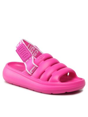 Sandále Ugg ružová