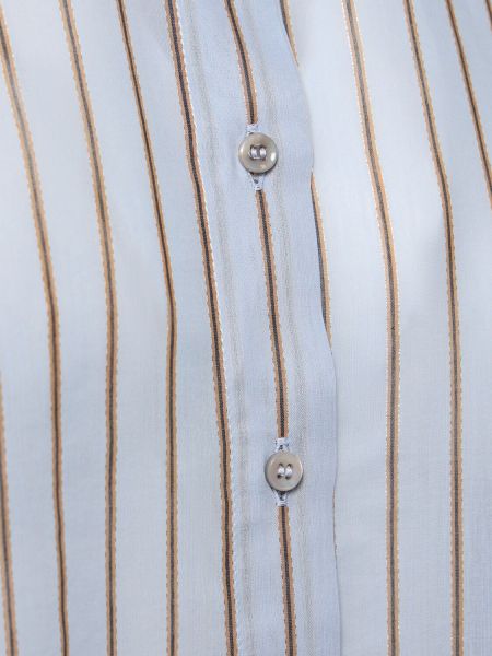 Kokvilnas krekls ar platām piedurknēm Brunello Cucinelli