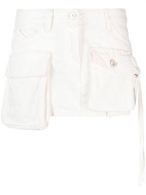 Mini suknja The Attico bijela