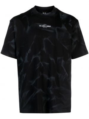 T-krekls ar apdruku 44 Label Group melns