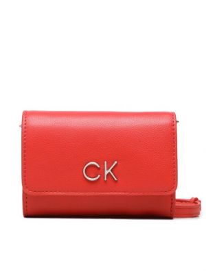 Чанта през рамо Calvin Klein червено