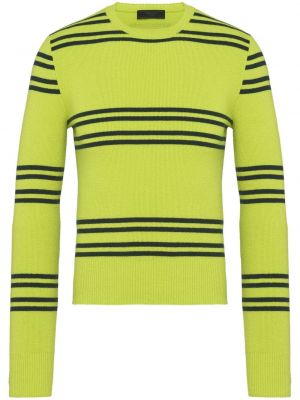 Пуловер Prada зелено