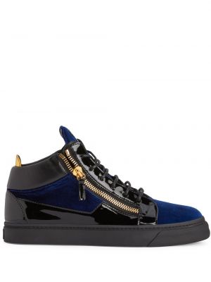 Sneakersy Giuseppe Zanotti niebieskie