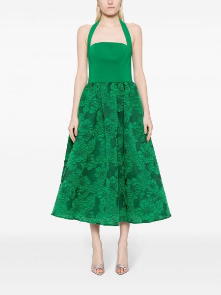 Večerní šaty Marchesa Notte zelené