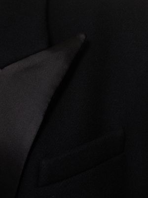 Μάλλινο παλτό Magda Butrym μαύρο