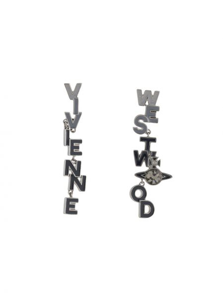 Серьги Vivienne Westwood, серые