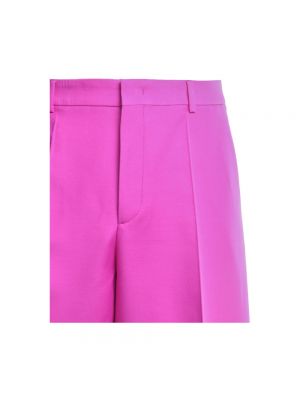 Pantalones de lana Valentino Garavani rosa