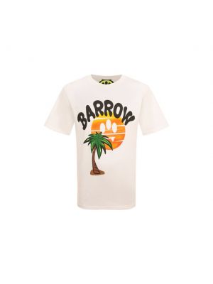 Хлопковая футболка Barrow черная