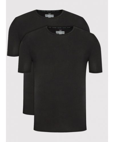 Hemd mit rundem ausschnitt Calvin Klein Underwear schwarz